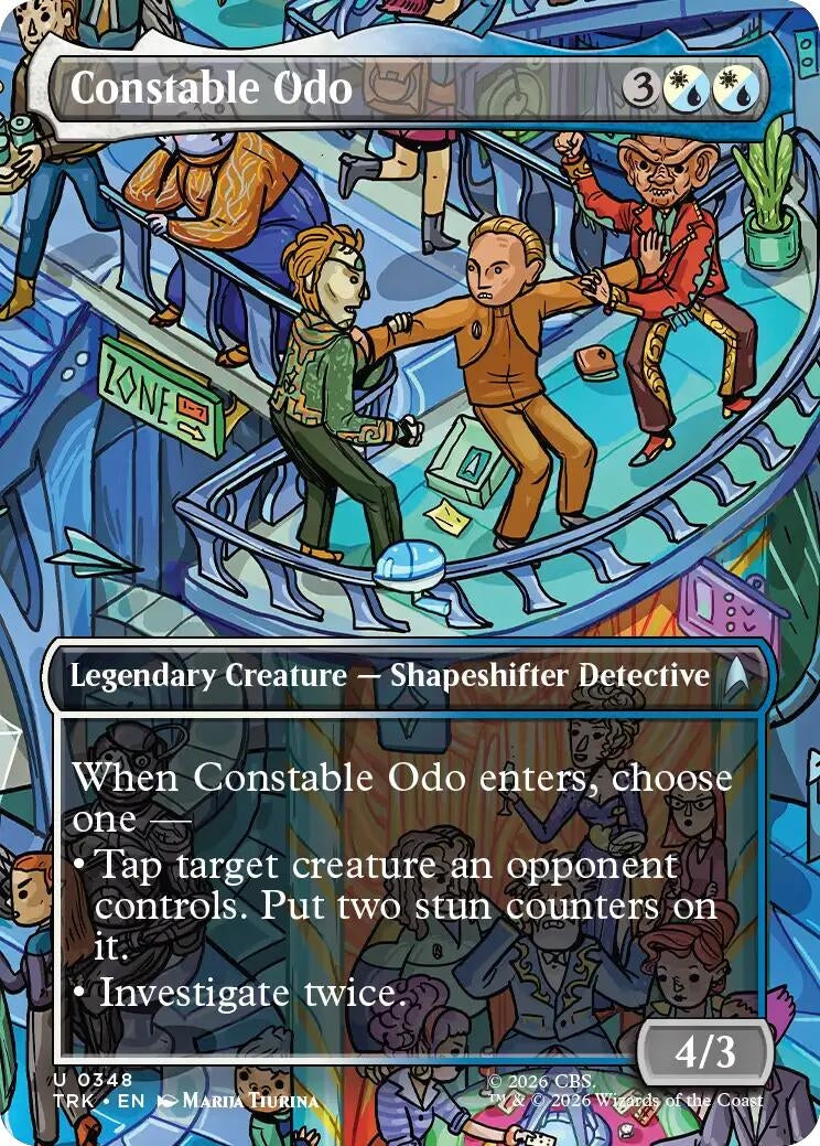 Constable Odo (Borderless) (348) (TRK)
