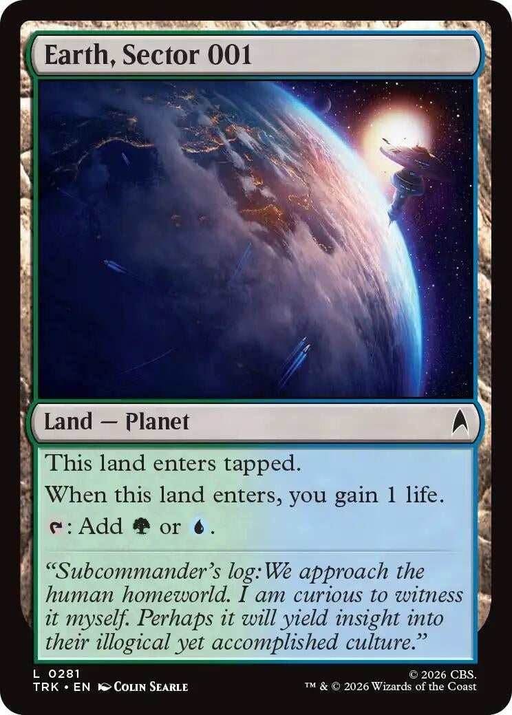 Earth, Sector 001 (281) (TRK)