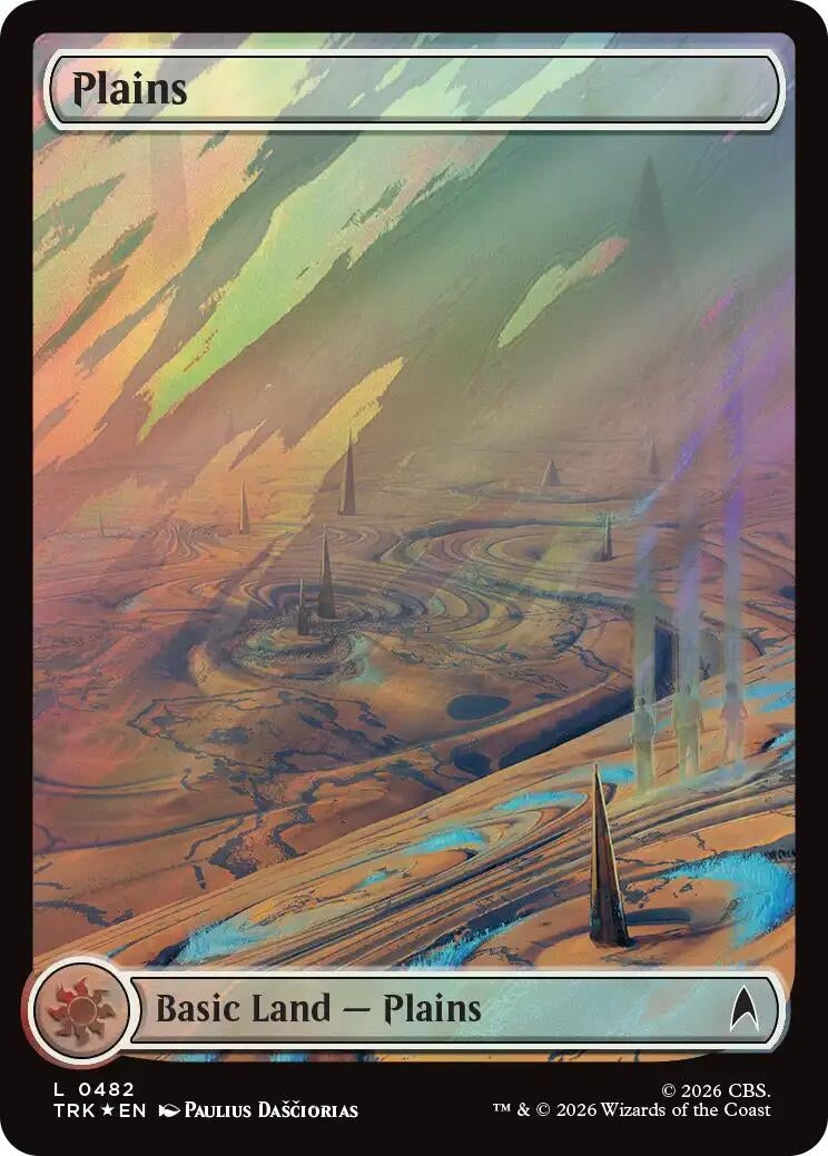 Plains (0482) (Surge Foil) (482) (TRK)