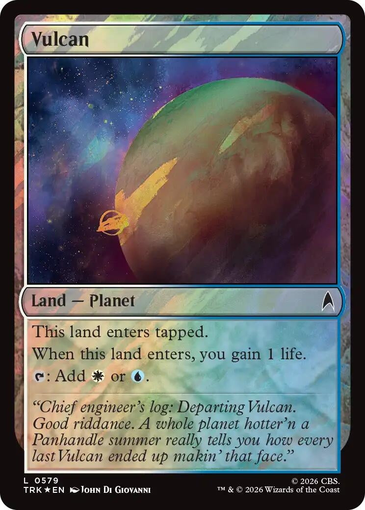 Vulcan (Surge Foil) (579) (TRK)