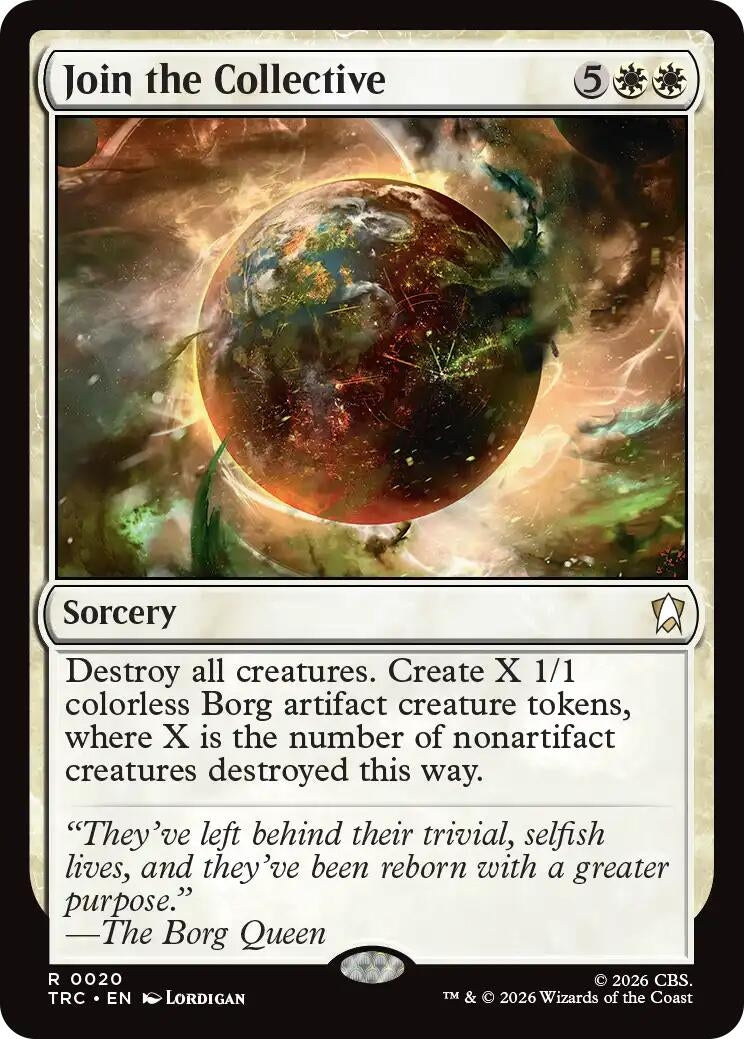 Image for Join the Collective (Surge Foil) (20) (TRC) - Magic: The Gathering