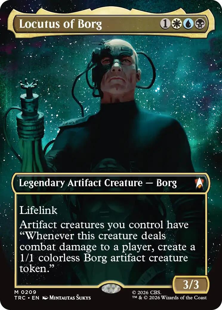 Locutus of Borg (Borderless) (209) (TRC)