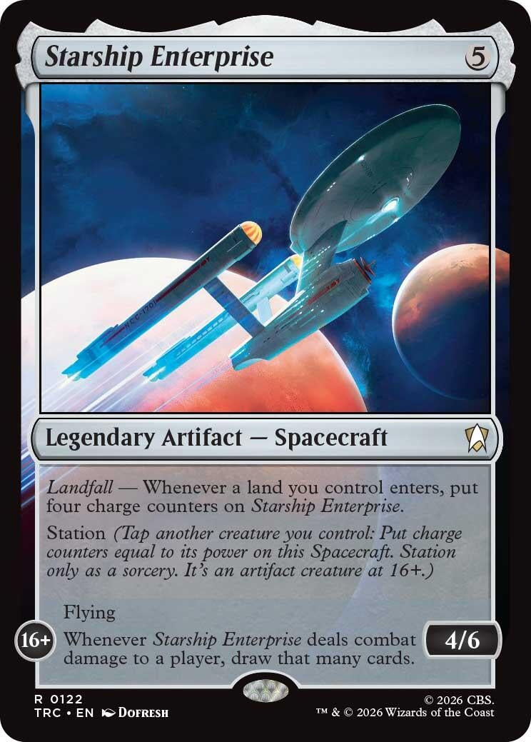 Starship Enterprise (122) (TRC)