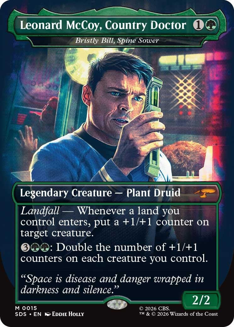 Leonard McCoy, Country Doctor - Bristly Bill, Spine Sower (Borderless) (15) (SDS)