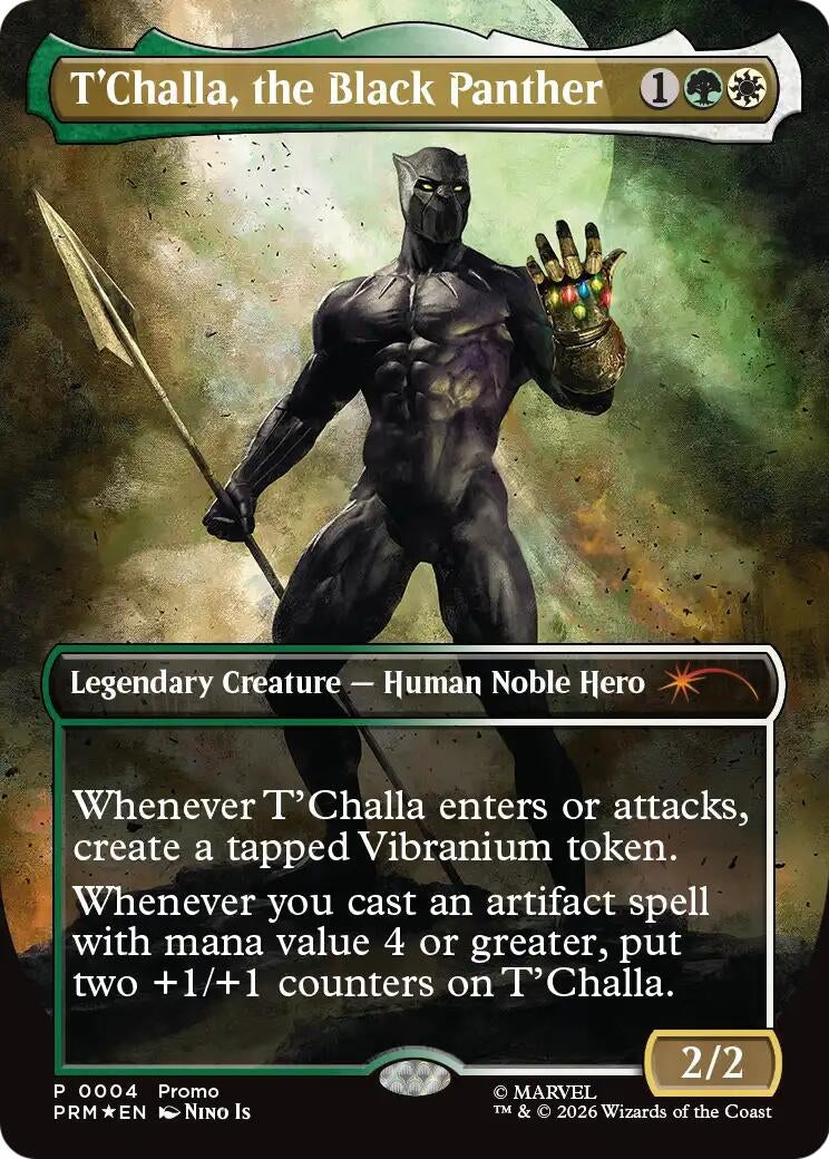 T'Challa, the Black Panther (Borderless) (4) (UMP)