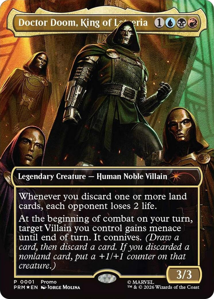 Doctor Doom, King of Latveria (Borderless) (0001) (1) (UMP)