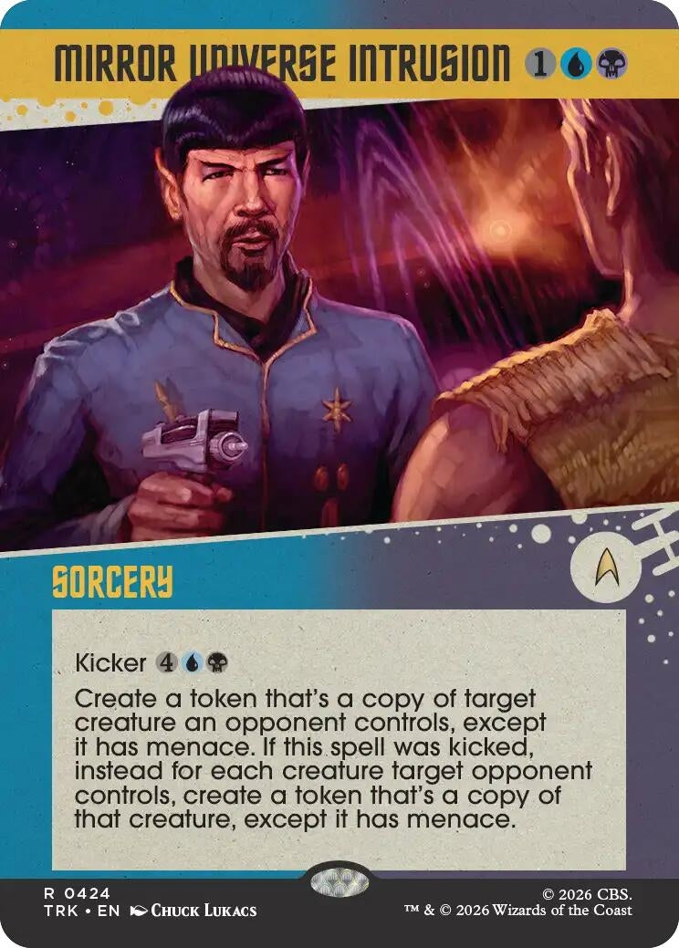 Mirror Universe Intrusion (Showcase) (424) (TRK)