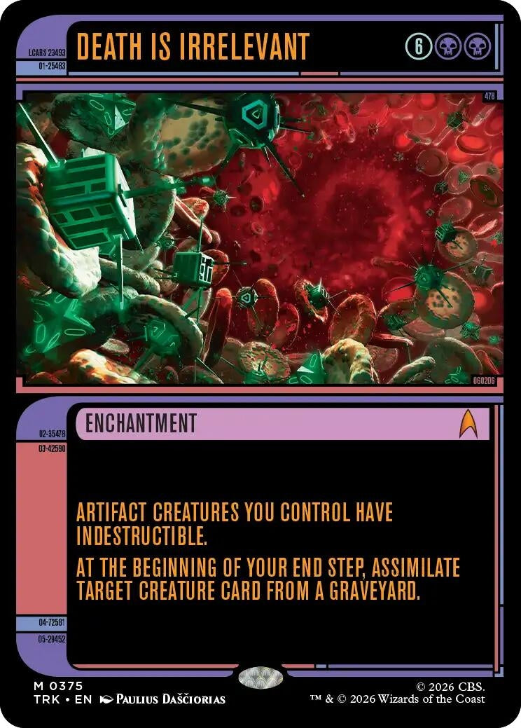 Image for Death Is Irrelevant (Showcase) (375) (TRK) - Magic: The Gathering