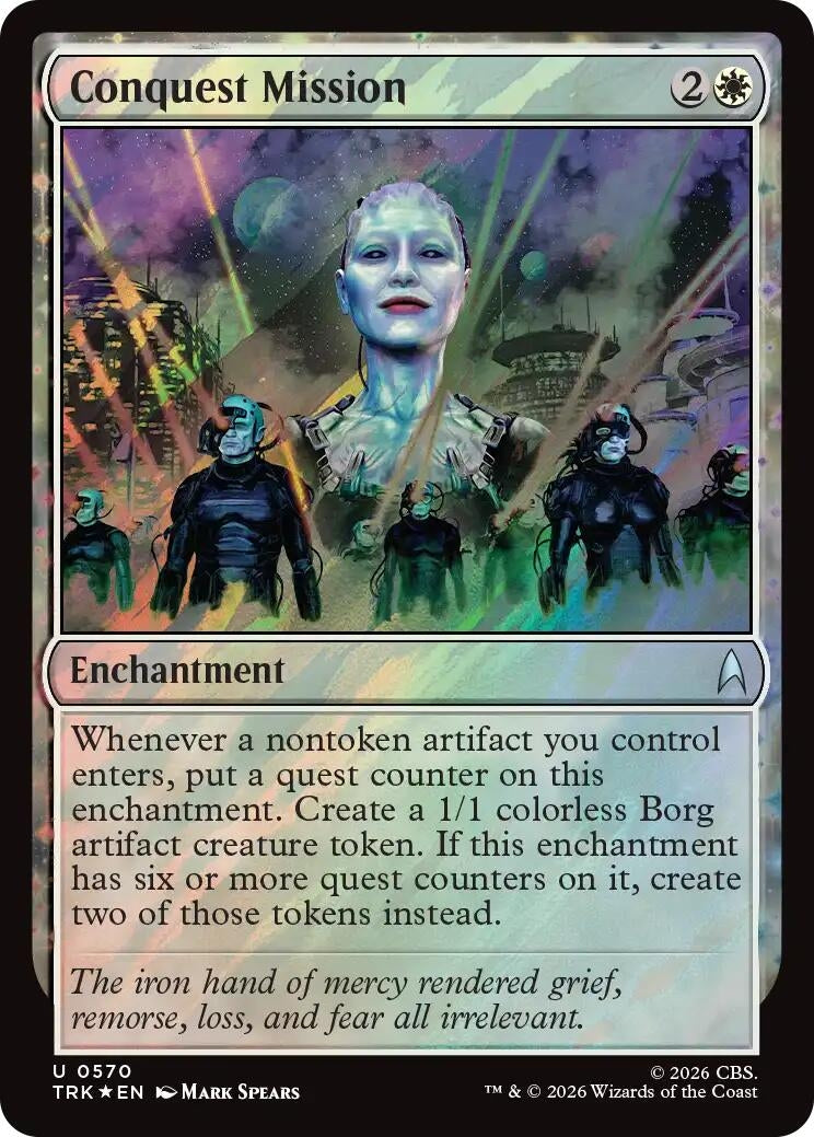 Conquest Mission (Surge Foil) (570) (TRK)