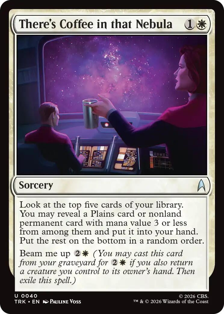 There's Coffee in that Nebula (40) (TRK)