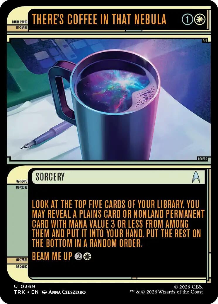 There's Coffee in that Nebula (Showcase) (369) (TRK)