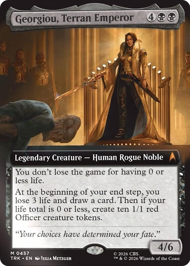 Georgiou, Terran Emperor (Extended Art) (457) (TRK)