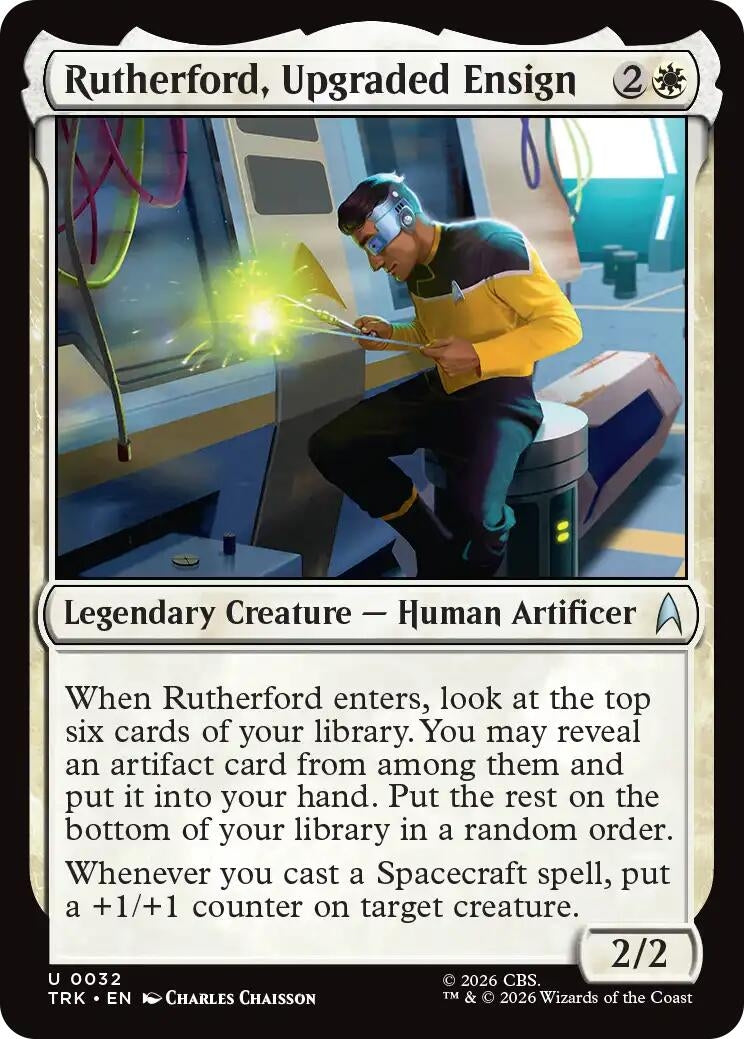 Rutherford, Upgraded Ensign (32) (TRK)