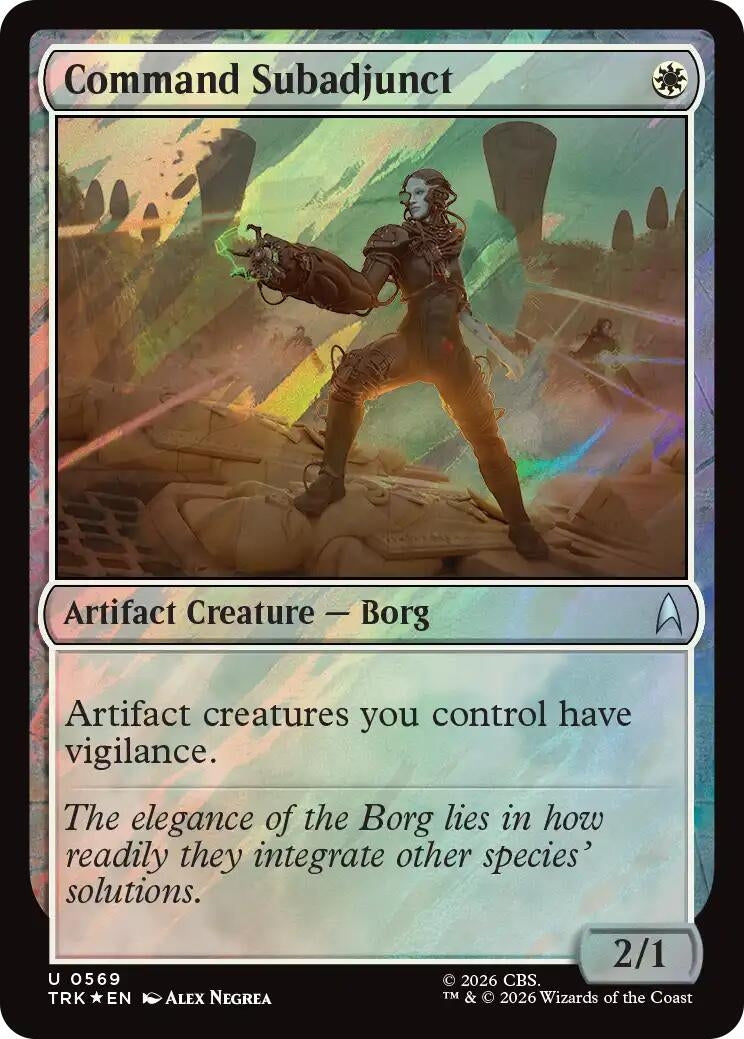 Command Subadjunct (Surge Foil) (569) (TRK)