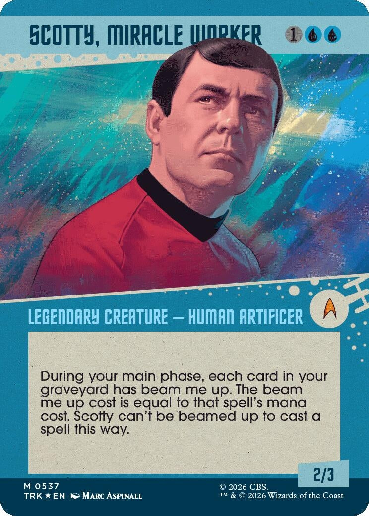 Scotty, Miracle Worker (Showcase) (Surge Foil) (537) (TRK)