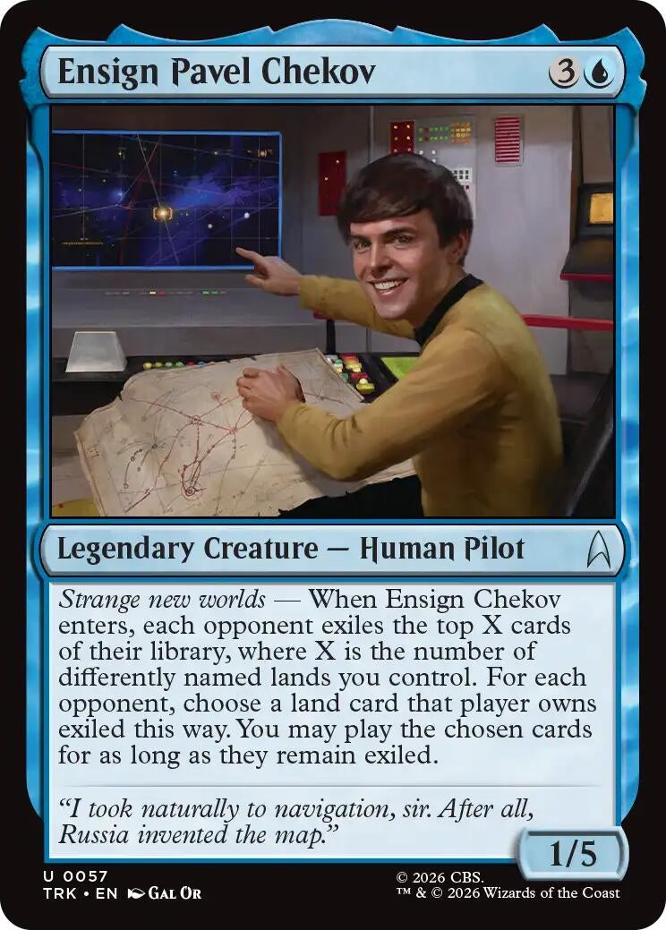 Ensign Pavel Chekov (57) (TRK)