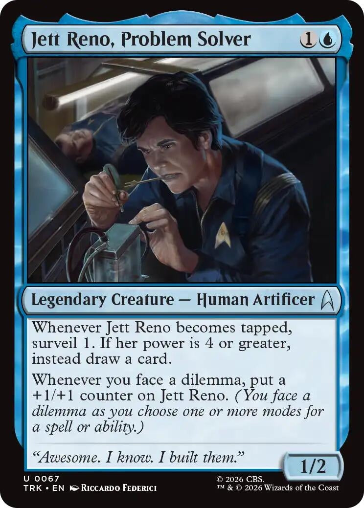 Jett Reno, Problem Solver (67) (TRK)