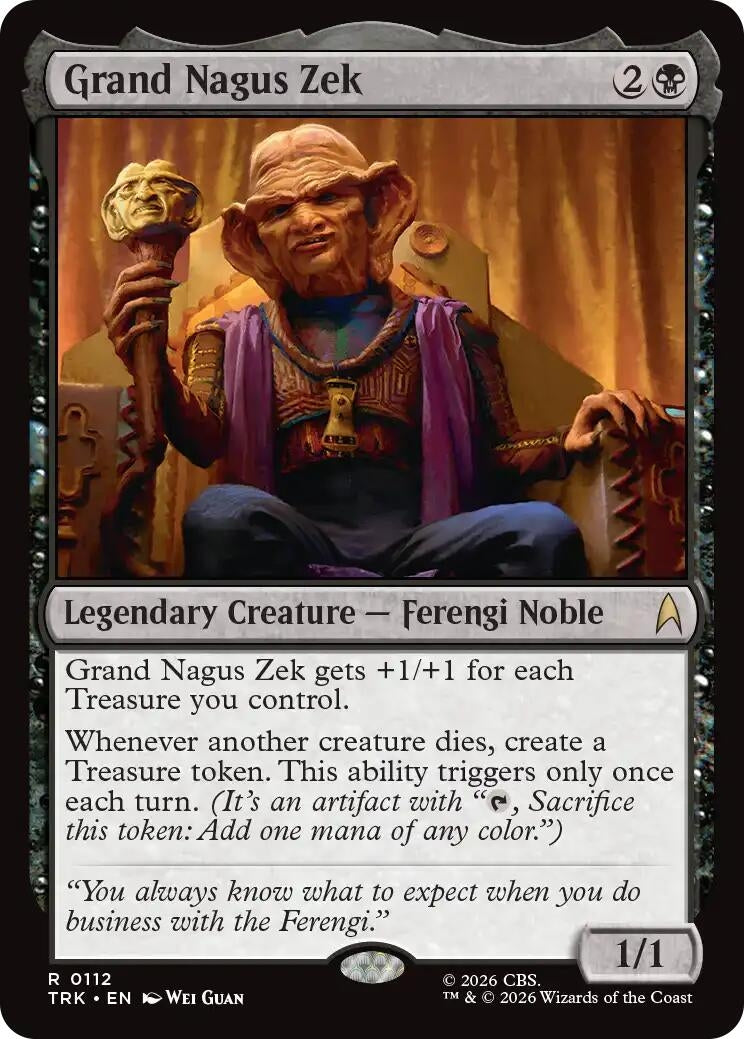 Grand Nagus Zek (112) (TRK)