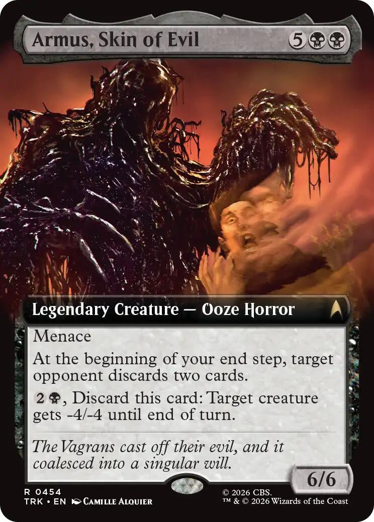 Image for Armus, Skin of Evil (Extended Art) (454) (TRK) - Magic: The Gathering