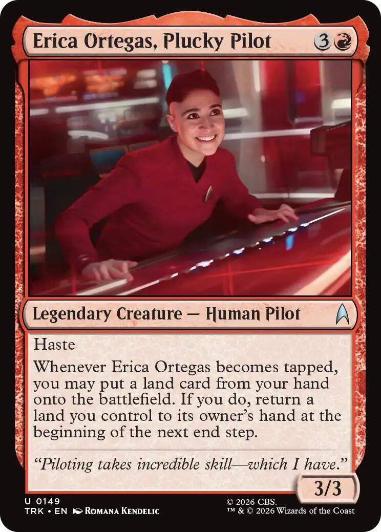 Erica Ortegas, Plucky Pilot (149) (TRK)