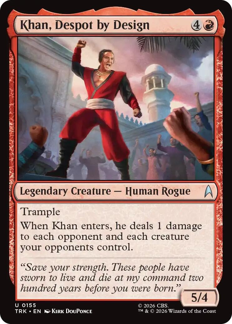 Khan, Despot by Design (155) (TRK)