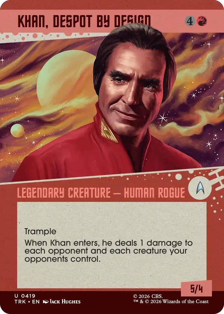 Image for Khan, Despot by Design (Showcase) (419) (TRK) - Magic: The Gathering