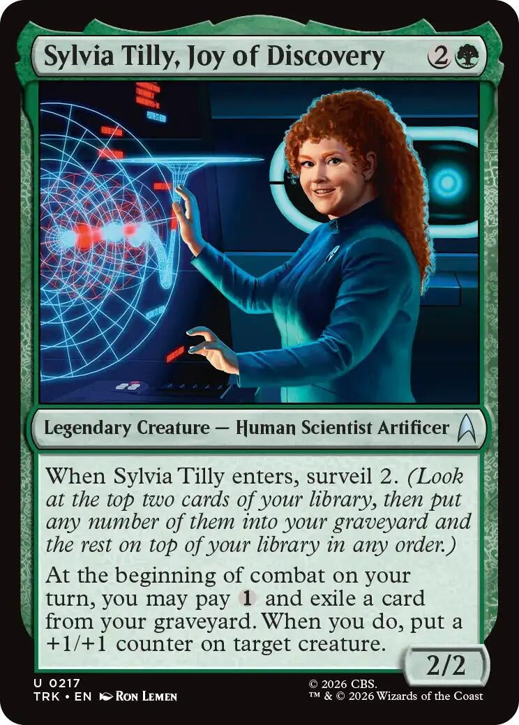 Sylvia Tilly, Joy of Discovery (217) (TRK)