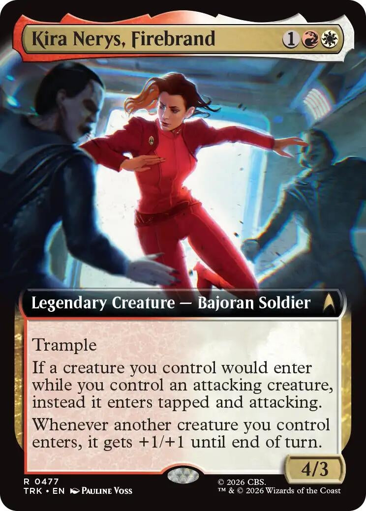 Kira Nerys, Firebrand (Extended Art) (477) (TRK)