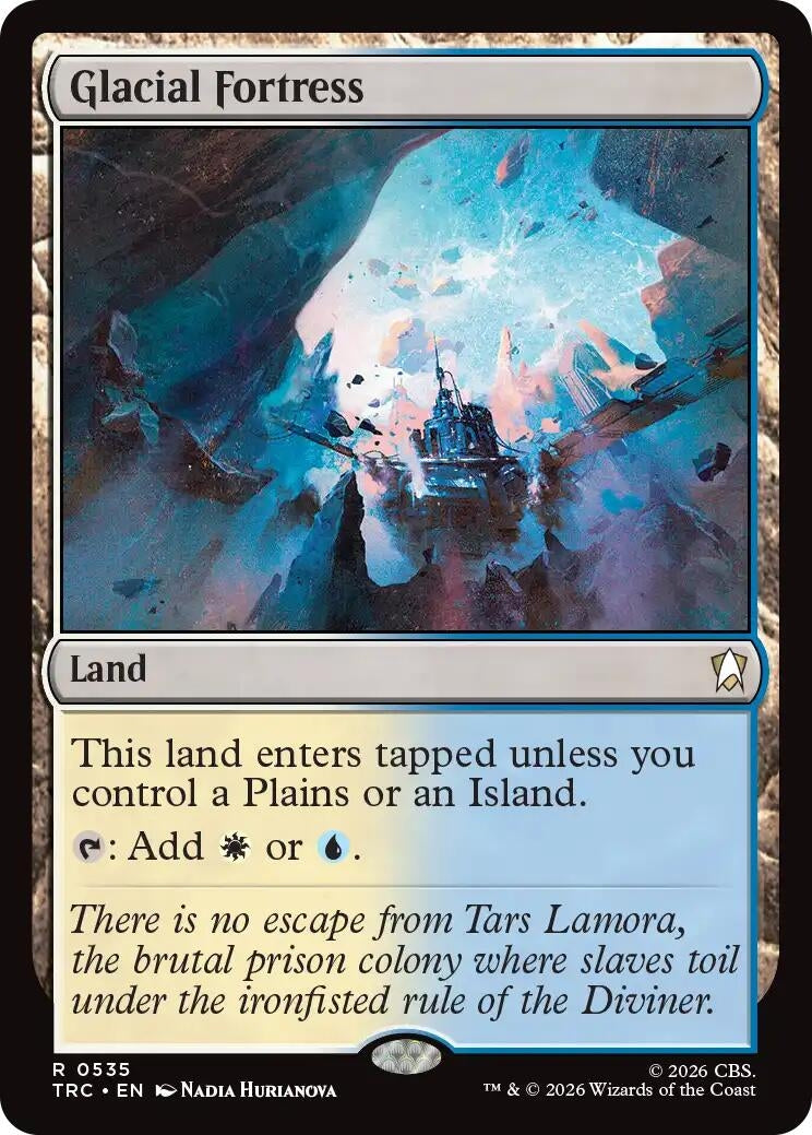 Image for Glacial Fortress (535) (TRC) - Magic: The Gathering