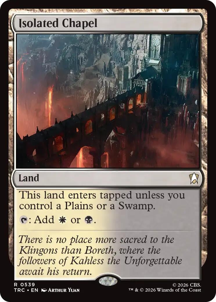 Isolated Chapel (Surge Foil) (539) (TRC)
