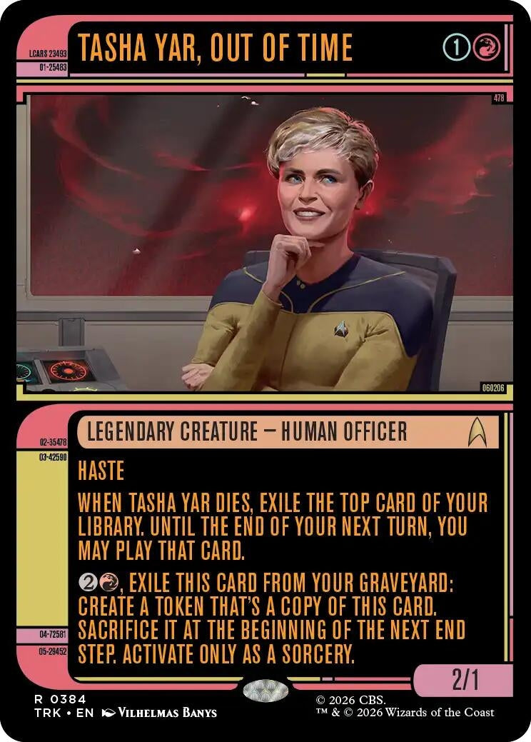 Tasha Yar, Out of Time (Showcase) (384) (TRK)