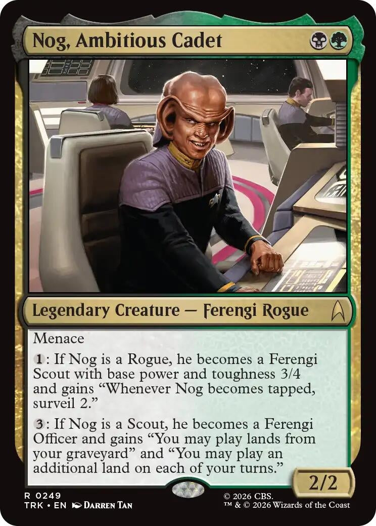 Nog, Ambitious Cadet (249) (TRK)