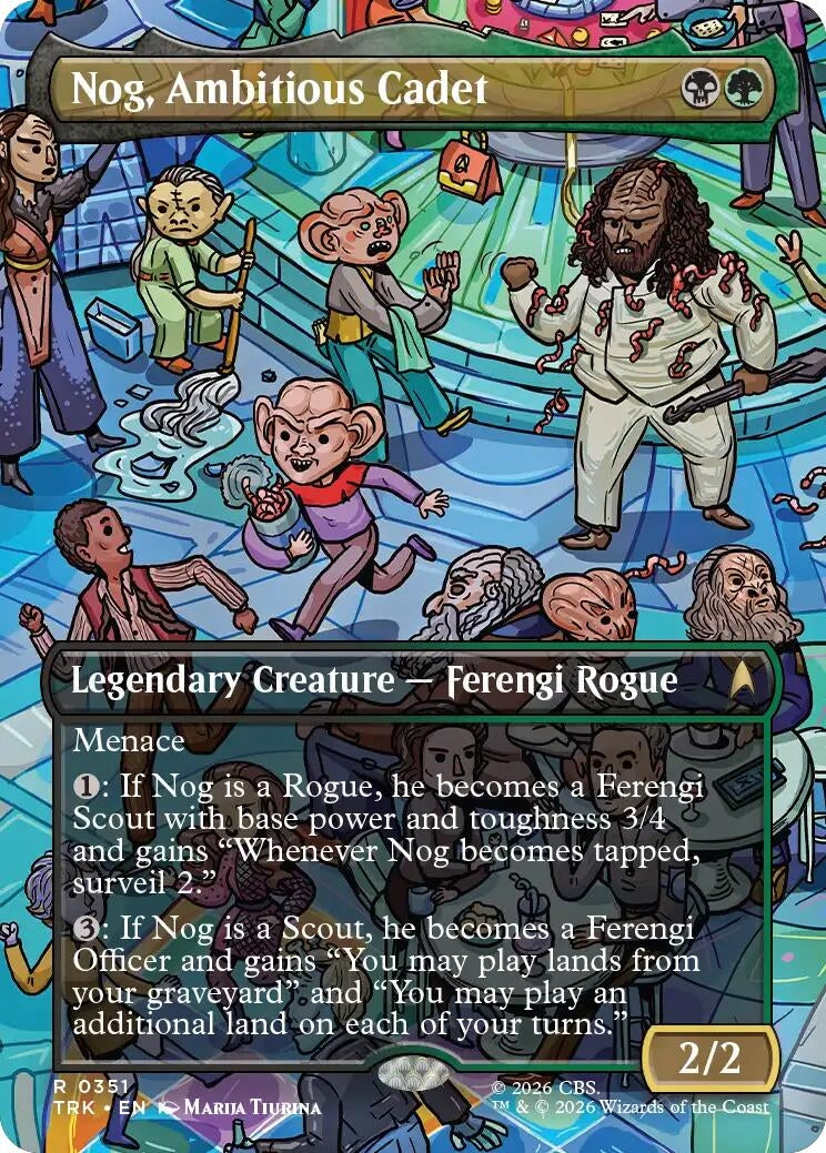 Nog, Ambitious Cadet (Borderless) (351) (TRK)