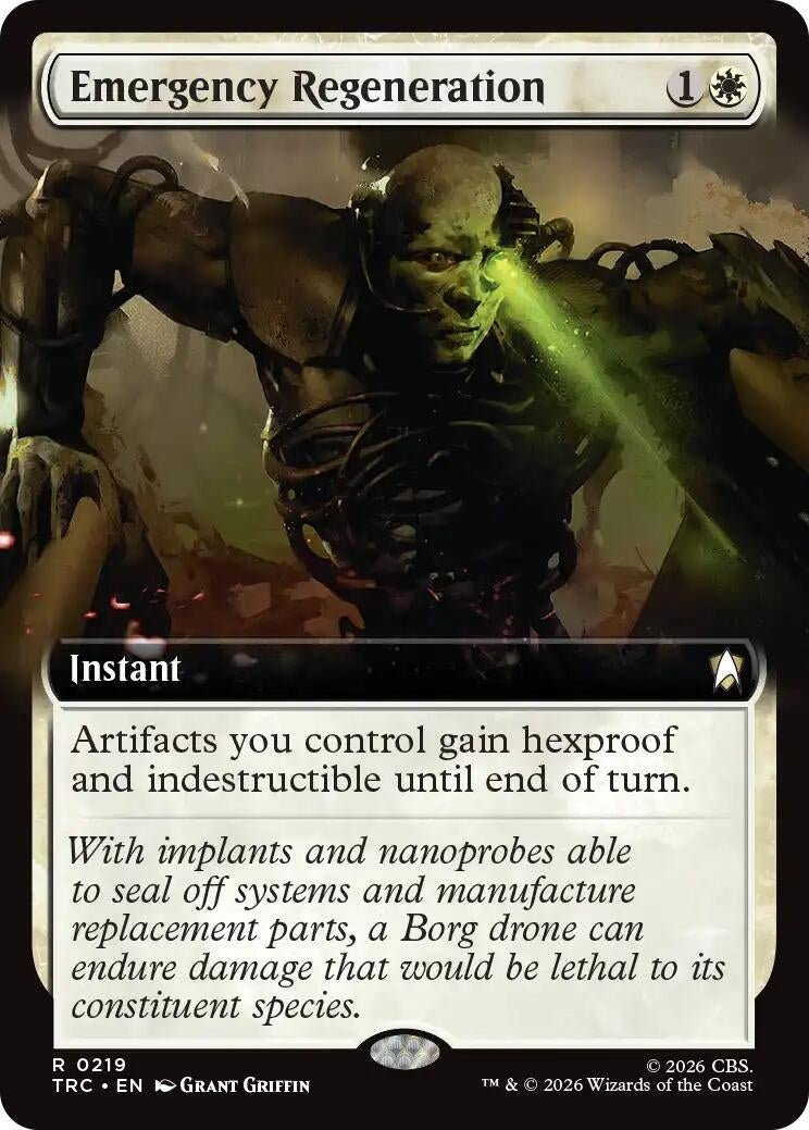 Emergency Regeneration (Extended Art) (219) (TRC)