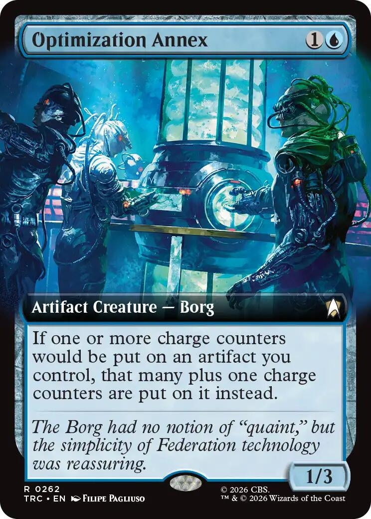 Image for Optimization Annex (Extended Art) (262) (TRC) - Magic: The Gathering