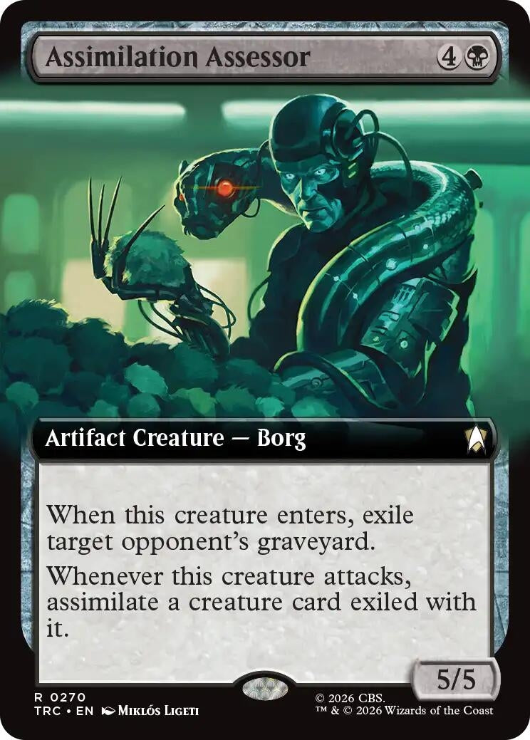 Image for Assimilation Assessor (Extended Art) (270) (TRC) - Magic: The Gathering