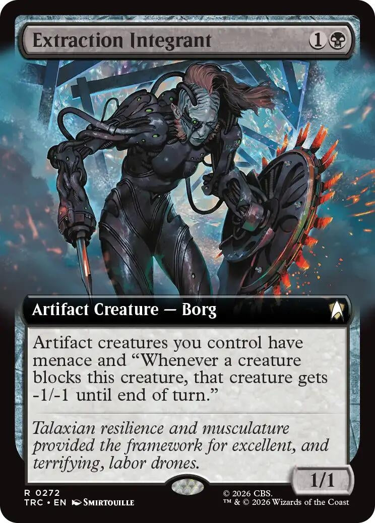 Image for Extraction Integrant (Extended Art) (272) (TRC) - Magic: The Gathering