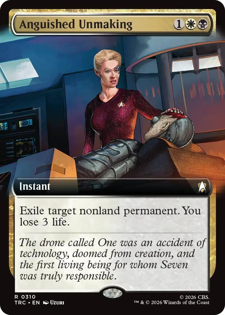 Anguished Unmaking (Extended Art) (310) (TRC)