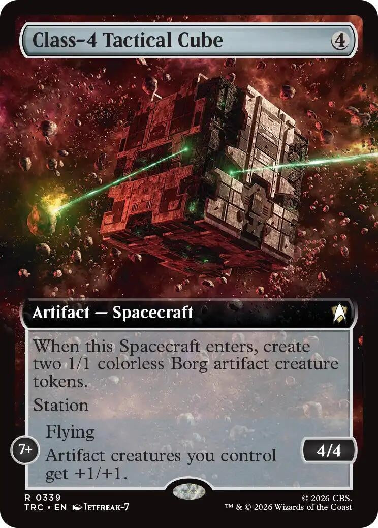 Class-4 Tactical Cube (Extended Art) (339) (TRC)