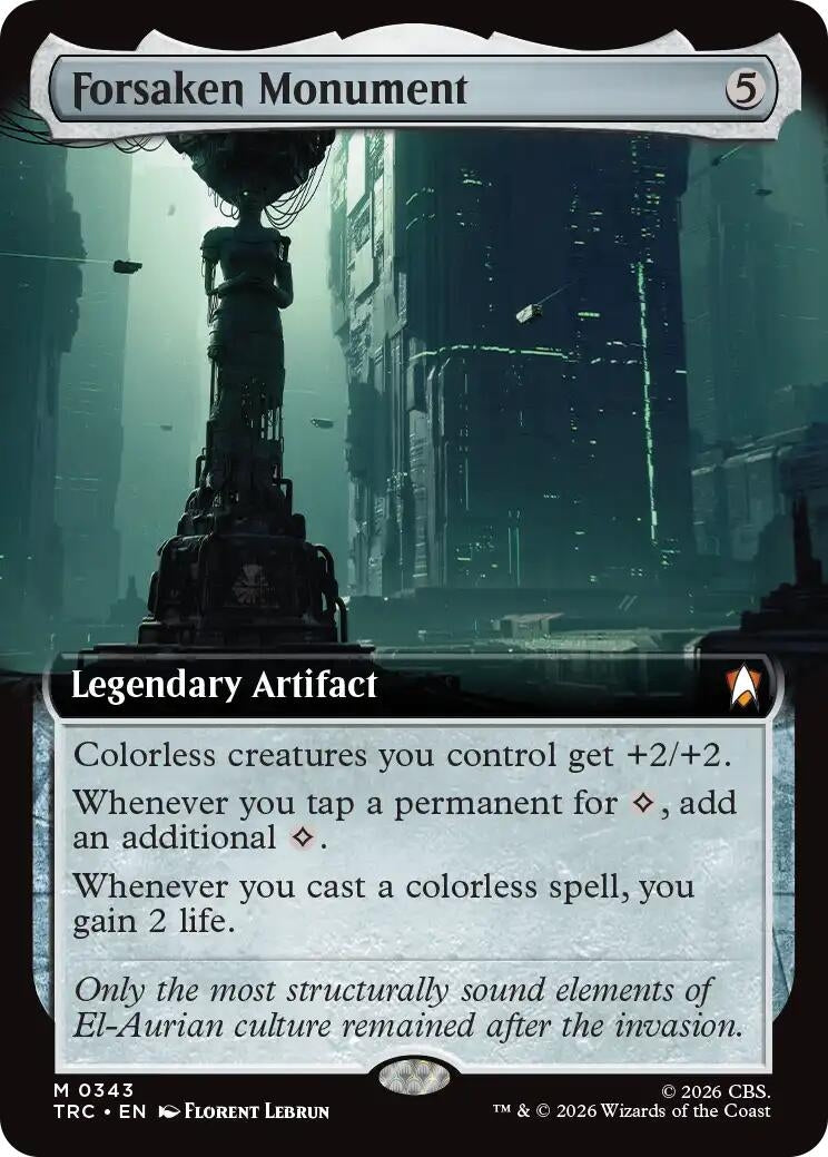 Forsaken Monument (Extended Art) (343) (TRC)