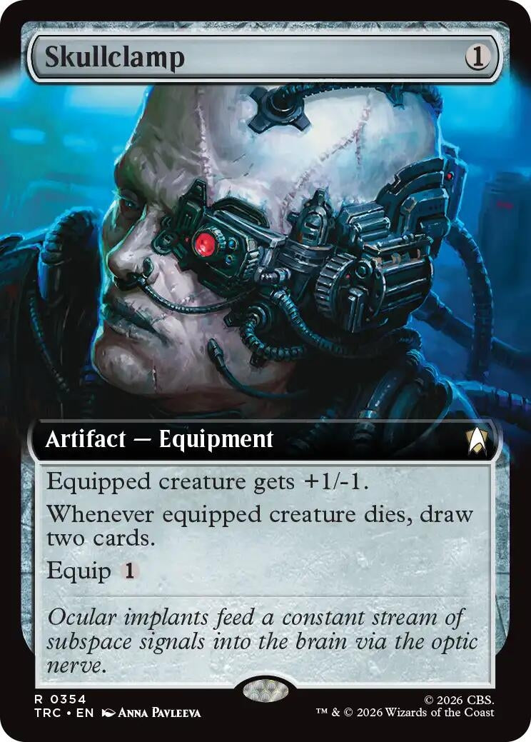 Skullclamp (Extended Art) (354) (TRC)