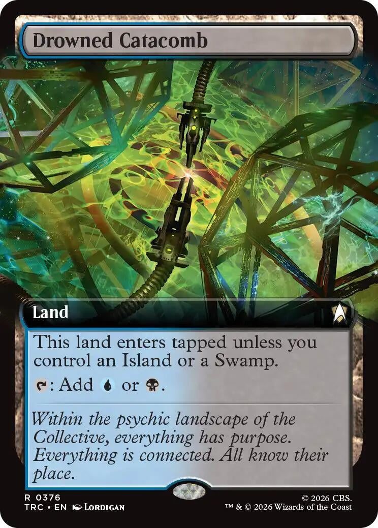 Drowned Catacomb (Extended Art) (376) (TRC)
