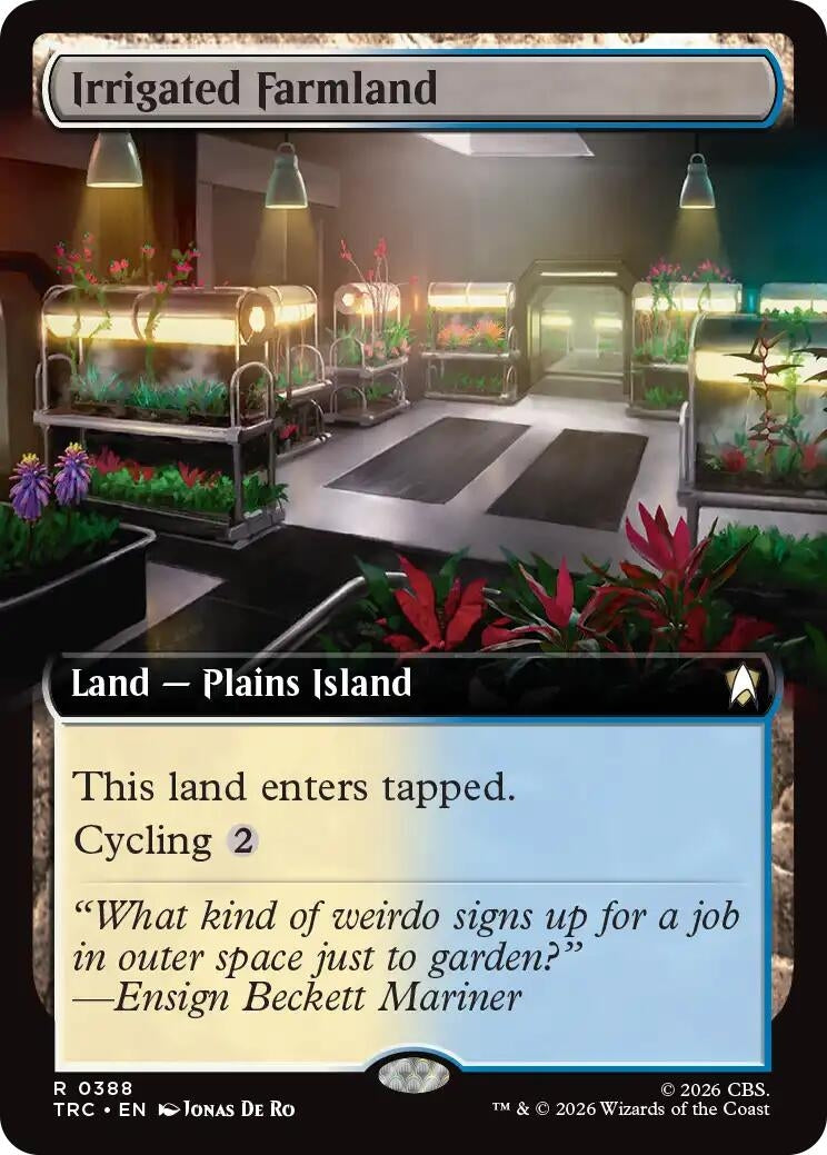 Irrigated Farmland (Extended Art) (388) (TRC)