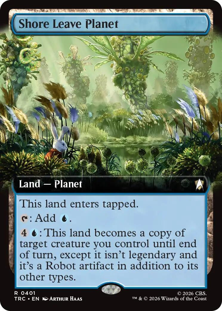 Shore Leave Planet (Extended Art) (401) (TRC)