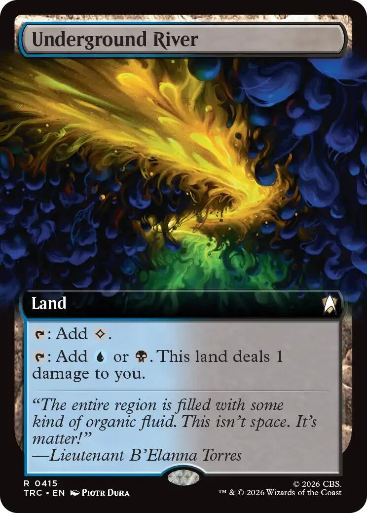 Underground River (Extended Art) (415) (TRC)