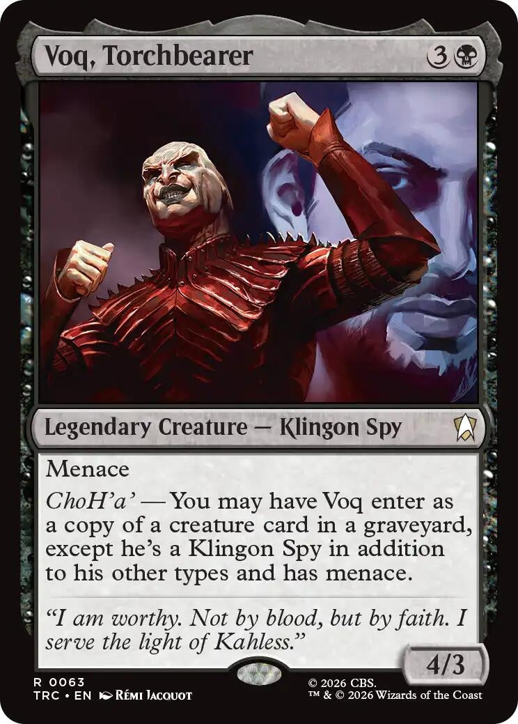 Image for Voq, Torchbearer (TRC) - Magic: The Gathering