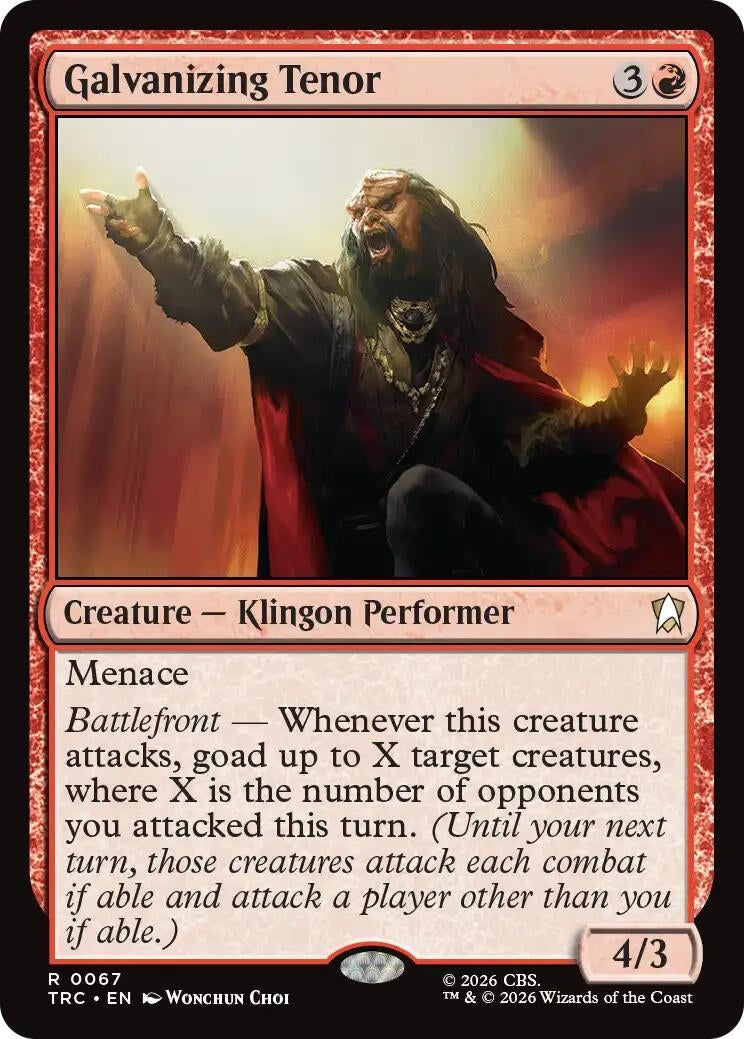 Image for Galvanizing Tenor (TRC) - Magic: The Gathering