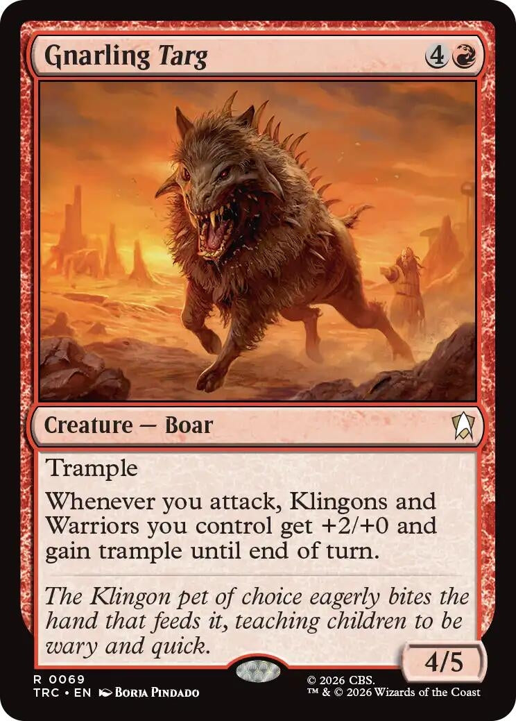 Image for Gnarling Targ (TRC) - Magic: The Gathering