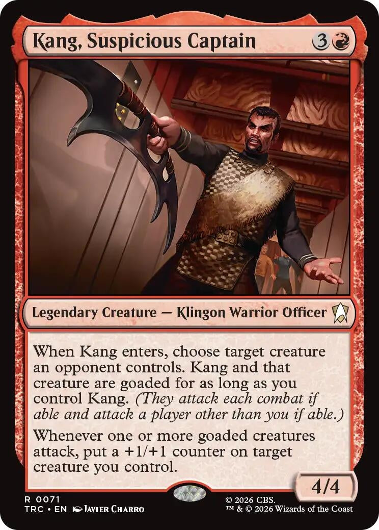Kang, Suspicious Captain (TRC)