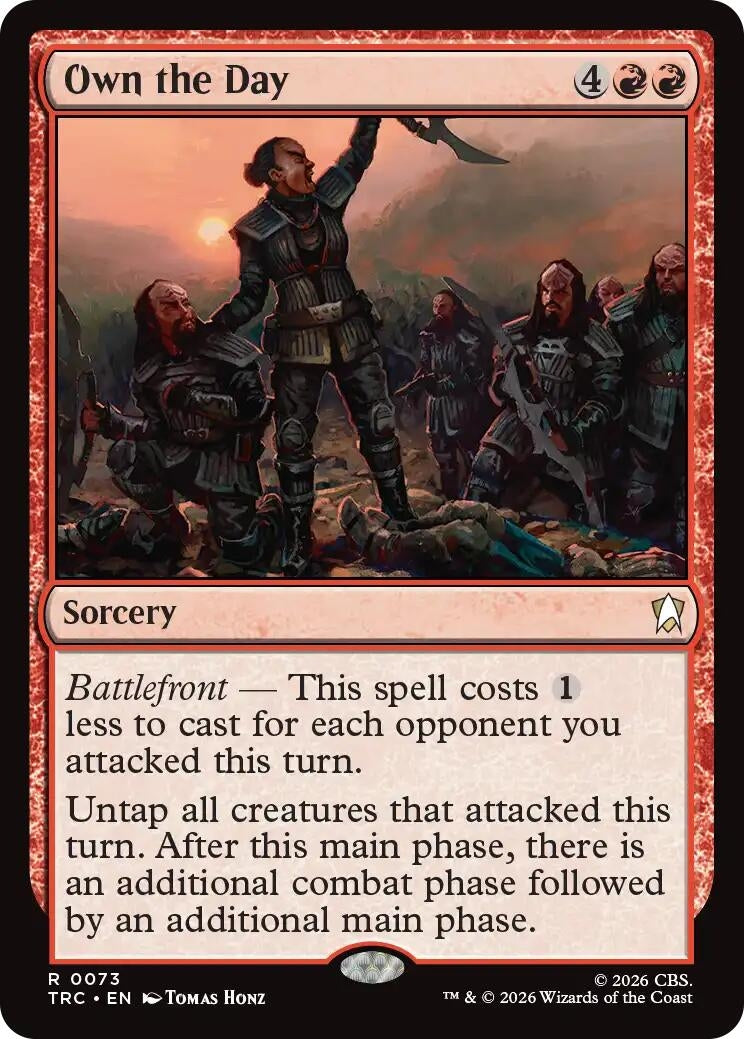 Own the Day (Surge Foil) (TRC)